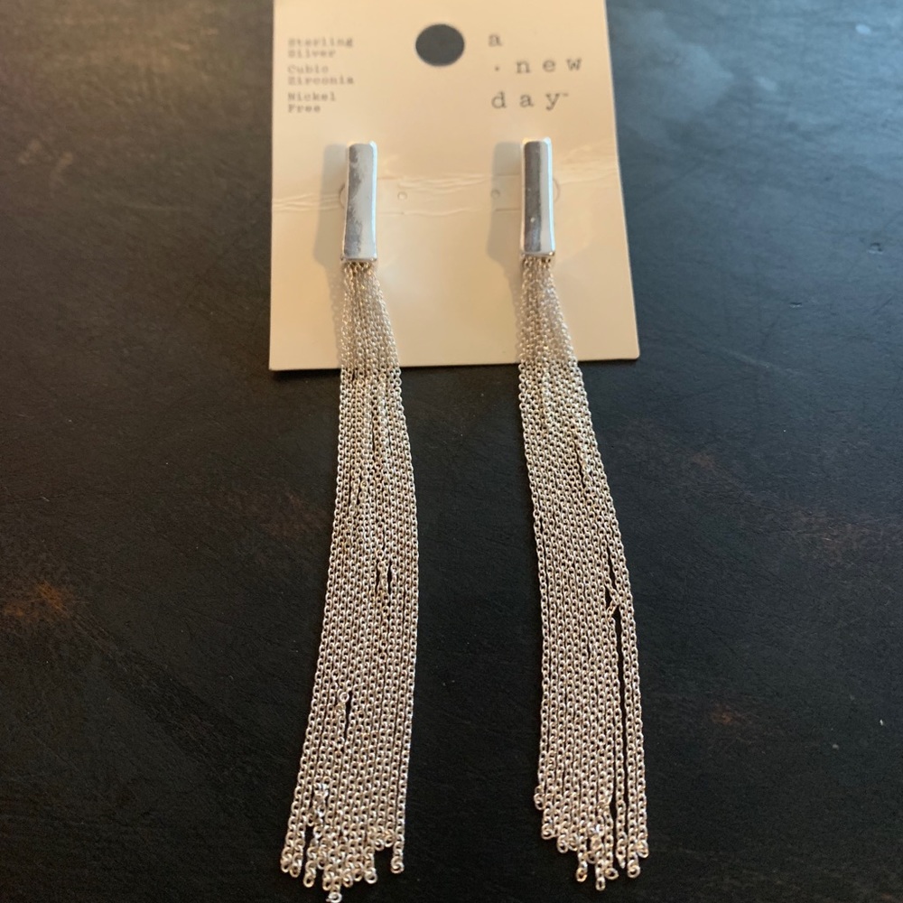Brand New Sterling Silver earrings.